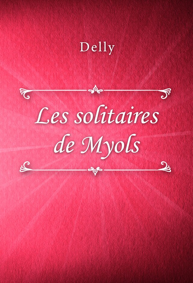 Buchcover für Les solitaires de Myols
