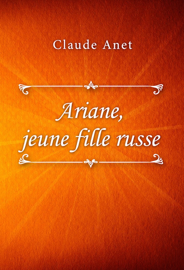 Book cover for Ariane, jeune fille russe