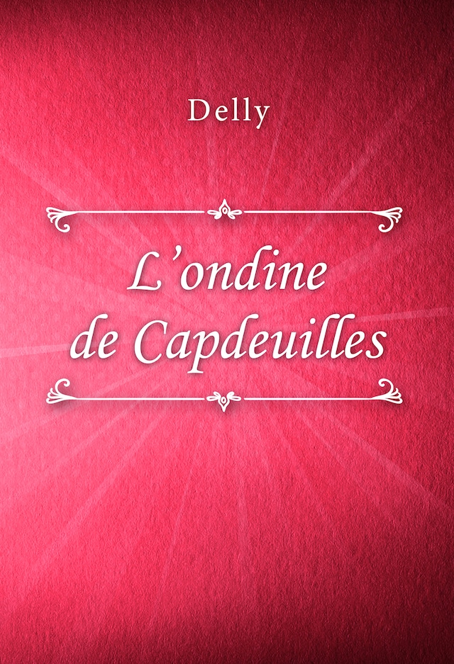 Book cover for L'ondine de Capdeuilles