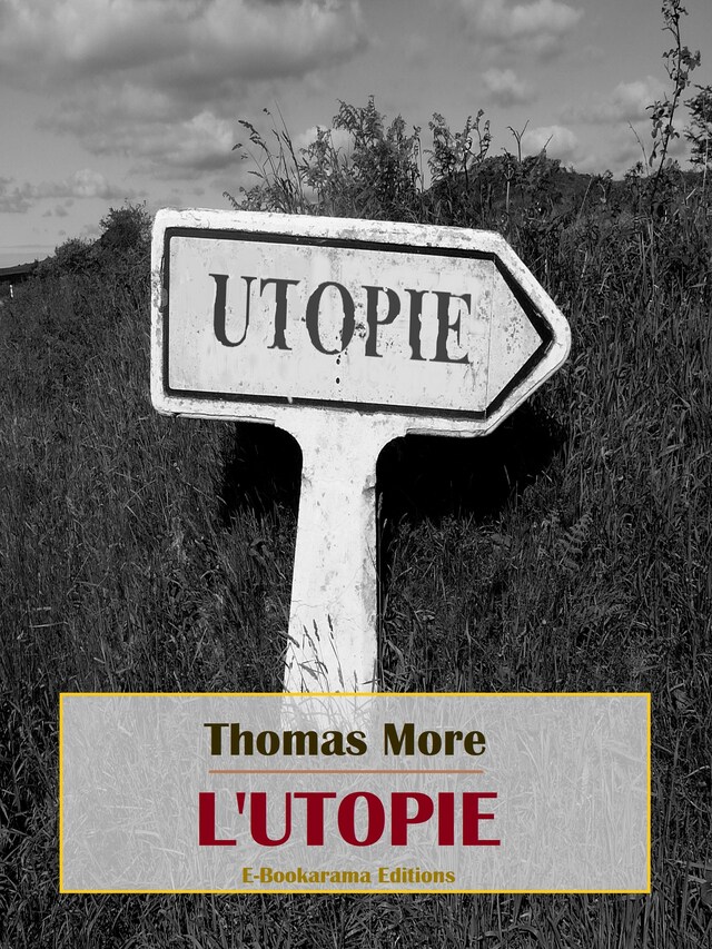 Kirjankansi teokselle L’Utopie