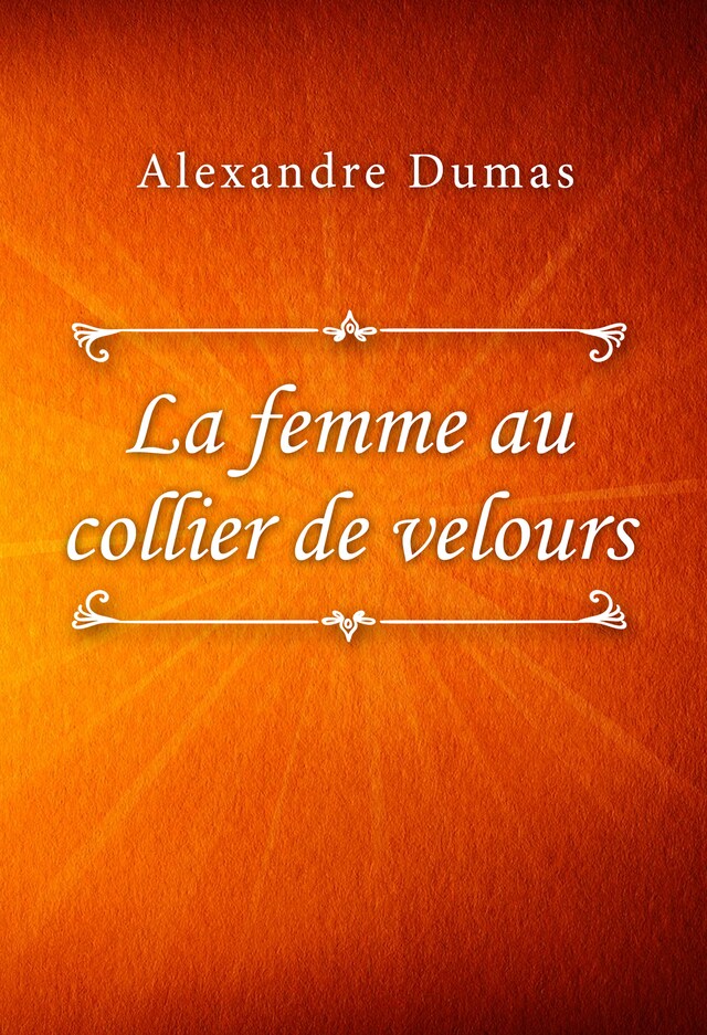 Book cover for La femme au collier de velours