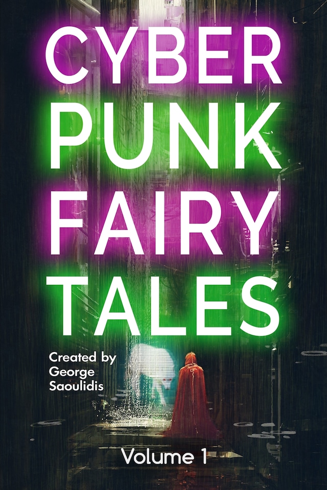 Kirjankansi teokselle Cyberpunk Fairy Tales