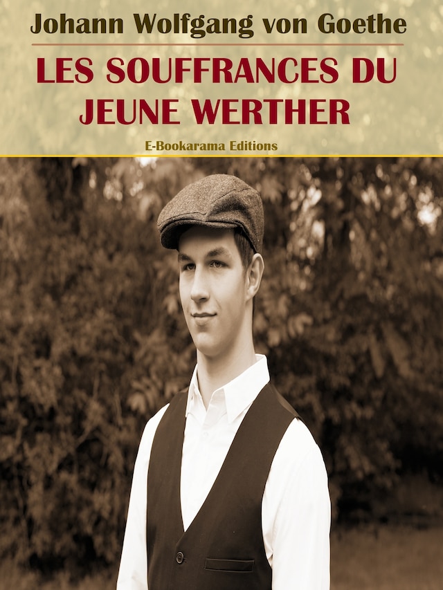 Book cover for Les Souffrances du jeune Werther