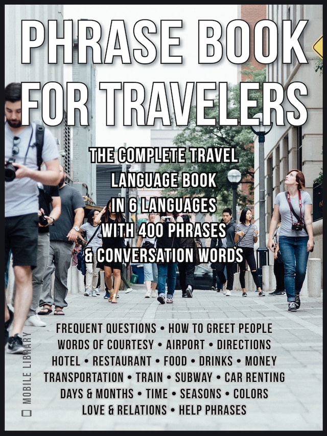 Couverture de livre pour Phrase Book for Travelers