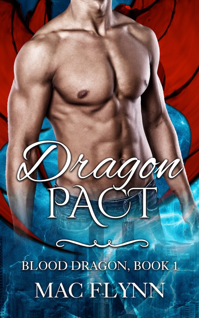 Bogomslag for Dragon Pact: Blood Dragon, Book 1 (Vampire Dragon Shifter Romance)