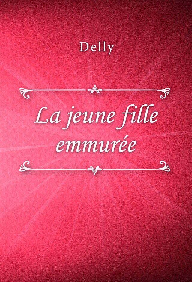 Book cover for La jeune fille emmurée