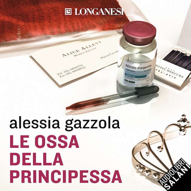 Couverture de livre pour Le ossa della principessa