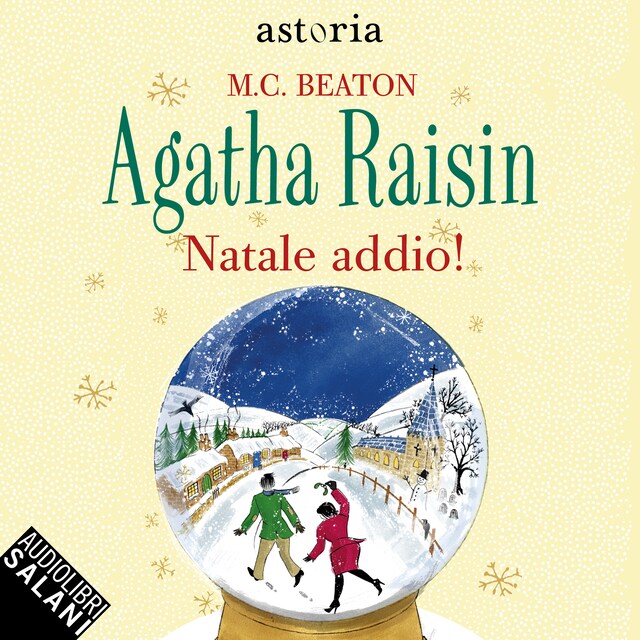 Boekomslag van Agatha Raisin. Natale addio!