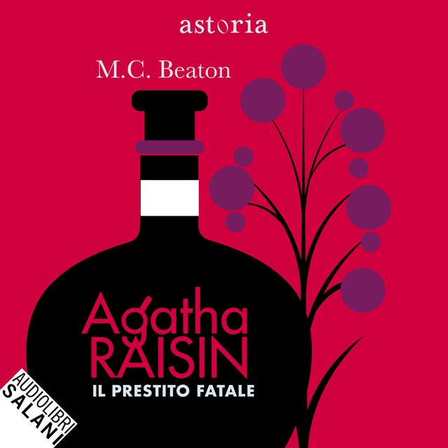 Boekomslag van Agatha Raisin. Il prestito fatale