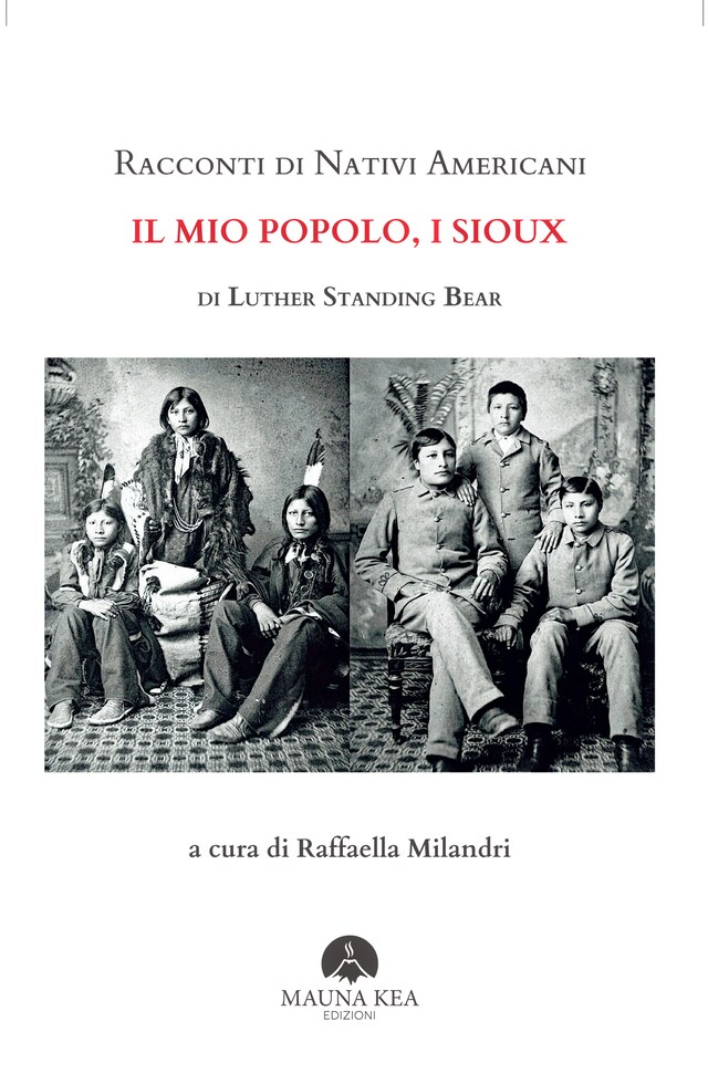 Kirjankansi teokselle Racconti di Nativi Americani:  Il mio Popolo, i Sioux