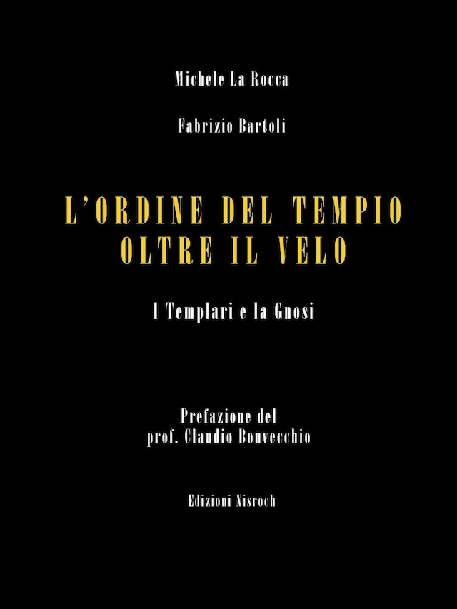 Buchcover für L’Ordine del Tempio oltre il velo