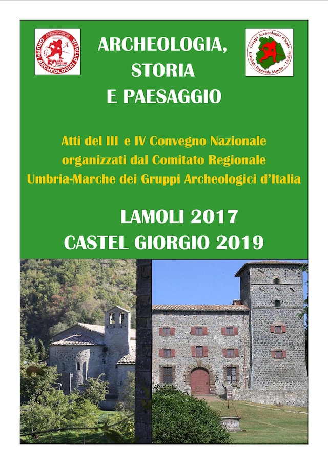 Book cover for Archeologia, storia e paesaggio