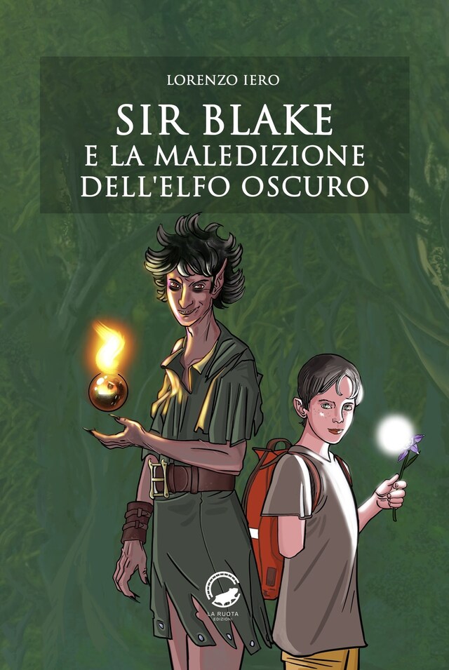 Buchcover für Sir Blake e la maledizione dell'Elfo Oscuro