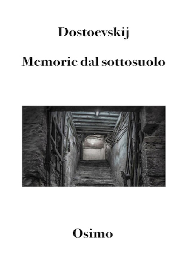 Book cover for Memorie dal sottosuolo