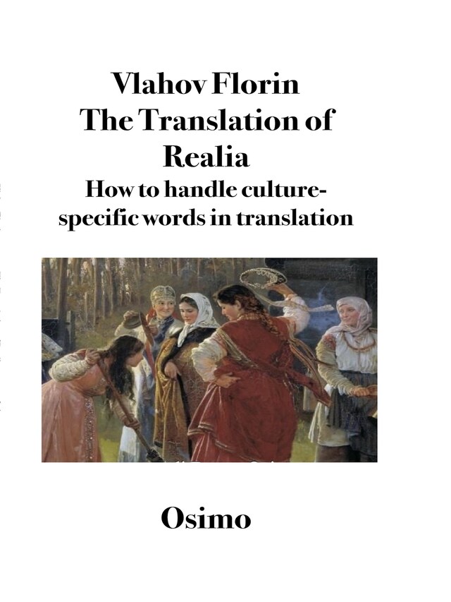 Book cover for The Translation of Realia