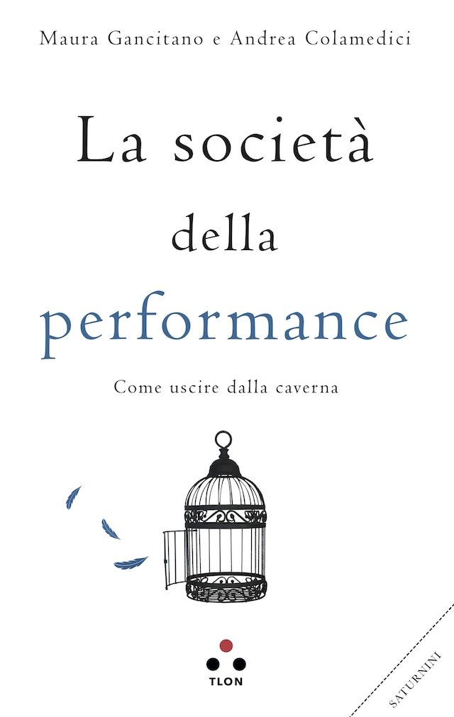 Copertina del libro per La società della performance