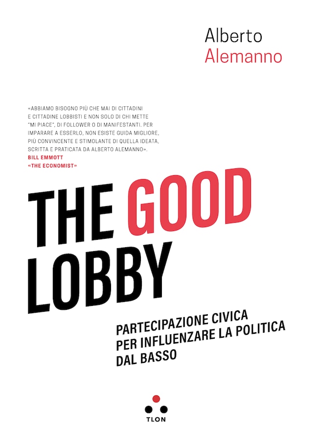Copertina del libro per The good lobby
