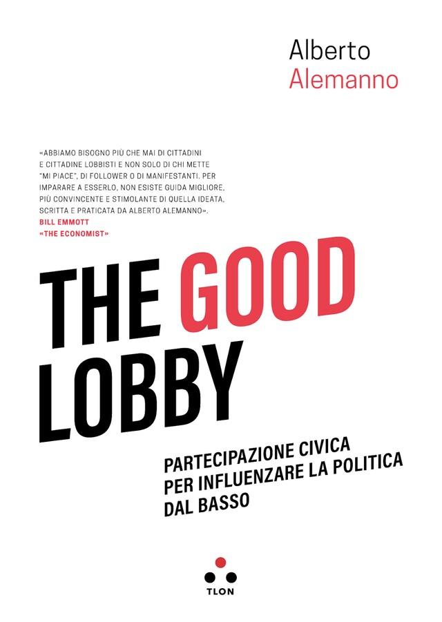 Book cover for The good lobby