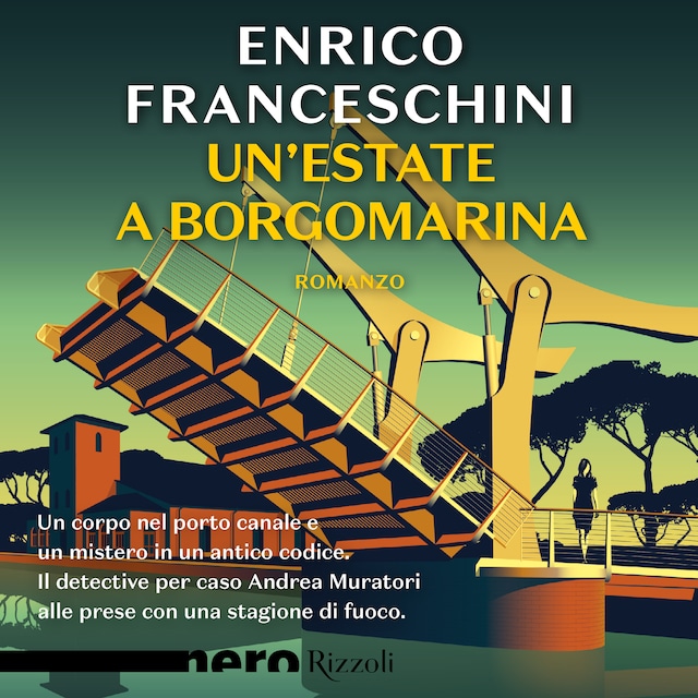 Copertina del libro per Un'estate a Borgomarina (Nero Rizzoli)