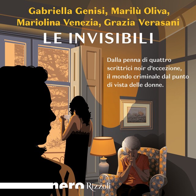 Boekomslag van Le invisibili (Nero Rizzoli)