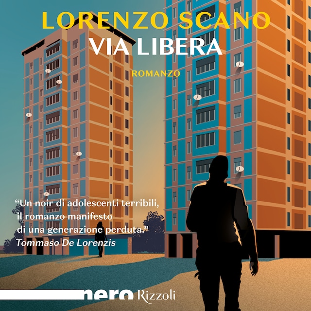Bogomslag for Via libera (Nero Rizzoli)