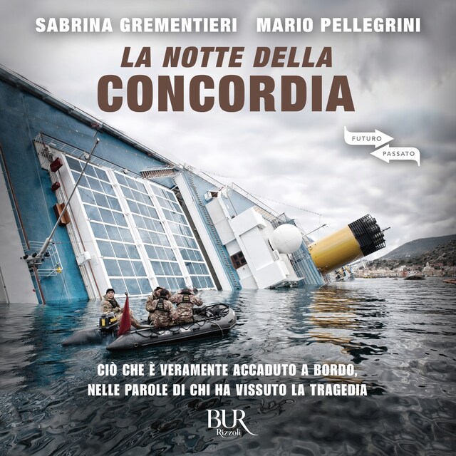 Couverture de livre pour La notte della Concordia