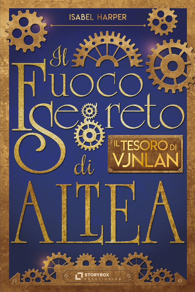 Book cover for Il Fuoco Segreto di ALTEA. Il Tesoro di Vjnlan