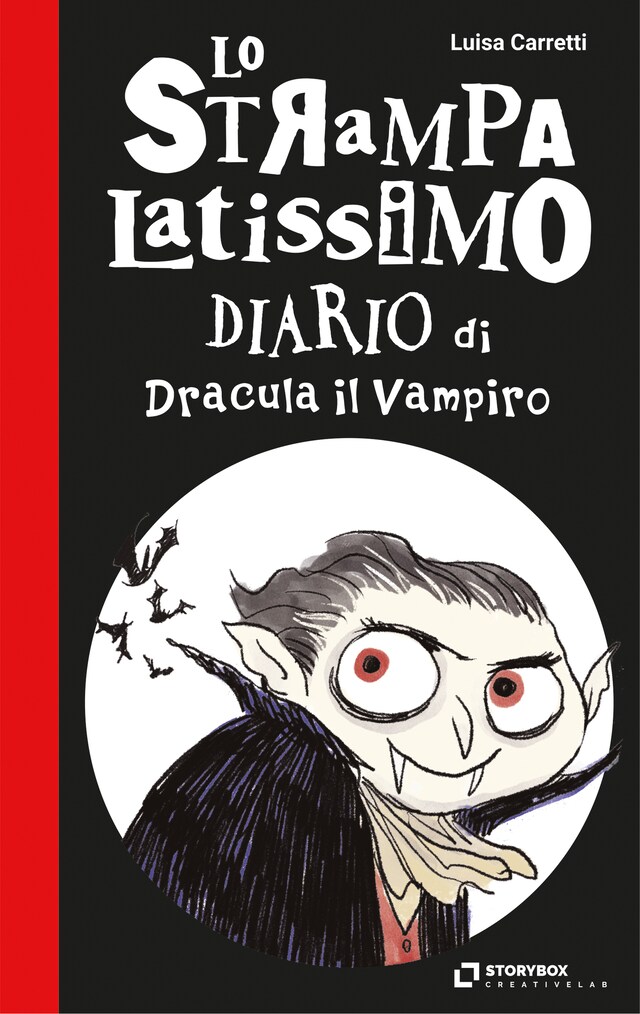 Okładka książki dla Lo strampalatissimo Diario di Dracula il Vampiro