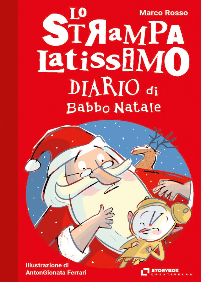 Buchcover für Lo Strampalatissimo Diario di Babbo Natale