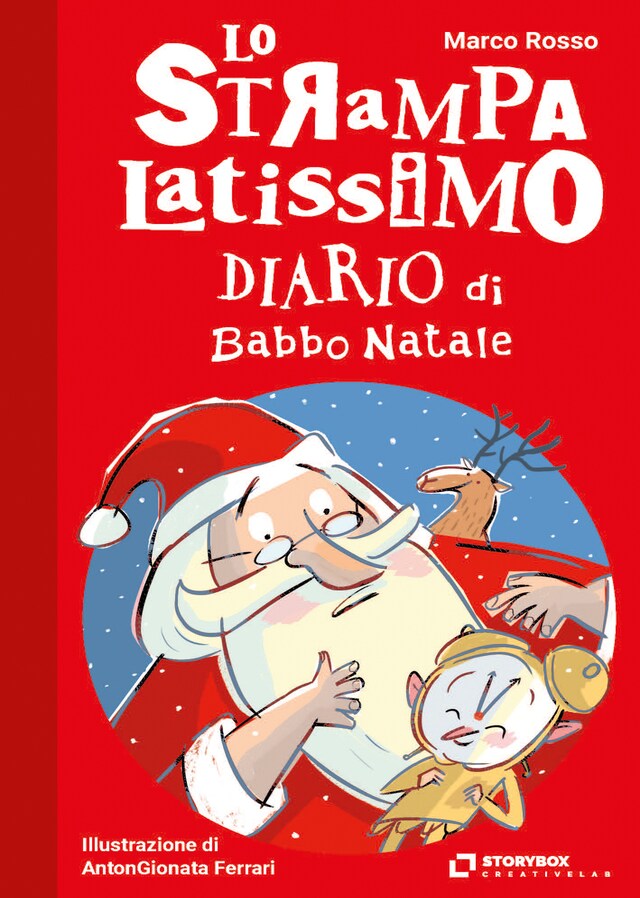 Okładka książki dla Lo Strampalatissimo Diario di Babbo Natale