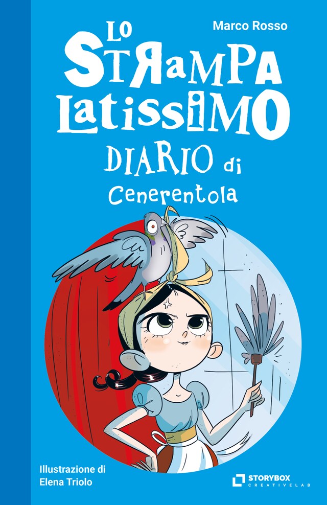 Copertina del libro per Lo Strampalatissimo Diario di Cenerentola