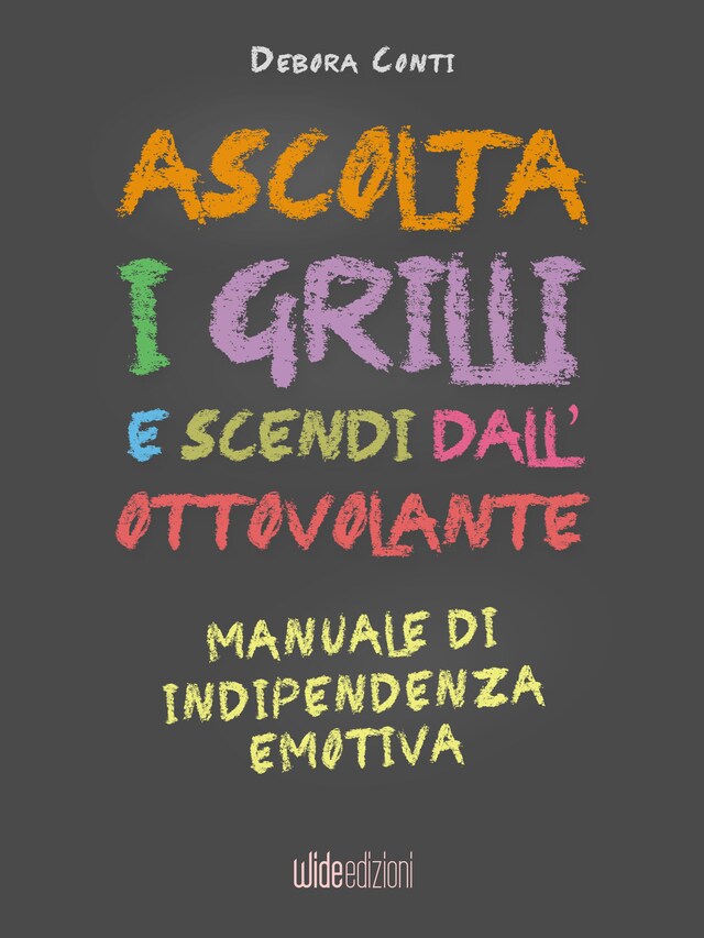 Kirjankansi teokselle Ascolta i Grilli e Scendi dall’Ottovolante