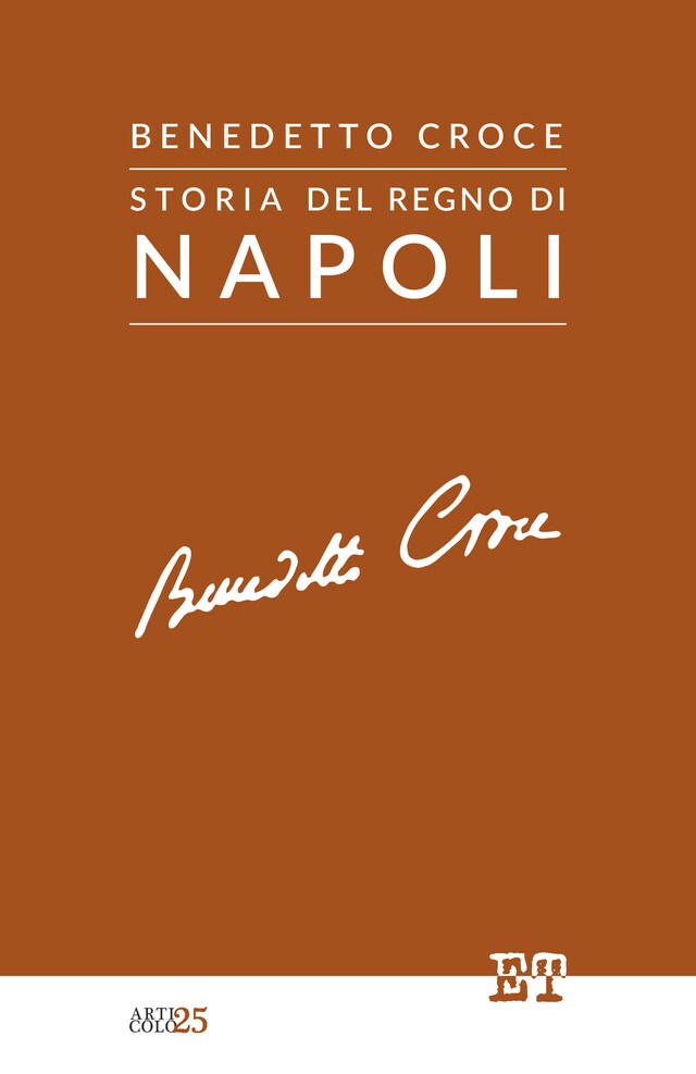 Buchcover für Storia del Regno di Napoli