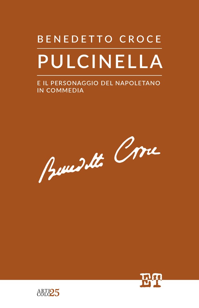 Buchcover für Pulcinella e il personaggio del napoletano in commedia