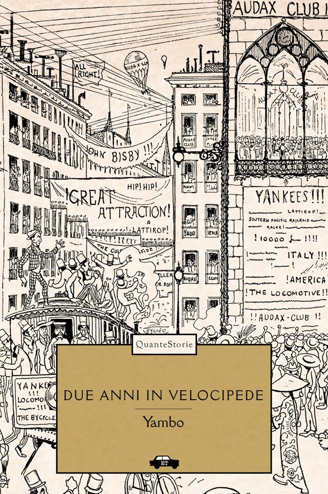 Kirjankansi teokselle Due anni in velocipede