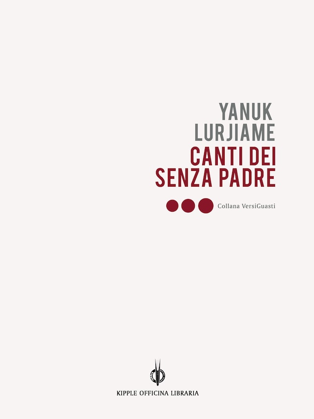 Book cover for Canti dei Senzapadre