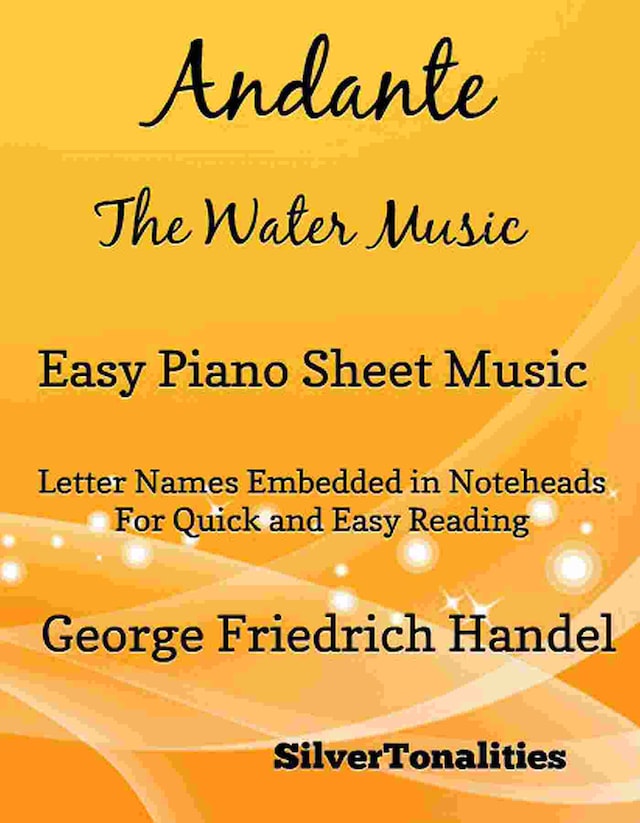 Andante the Water Music Easy Piano Sheet Music