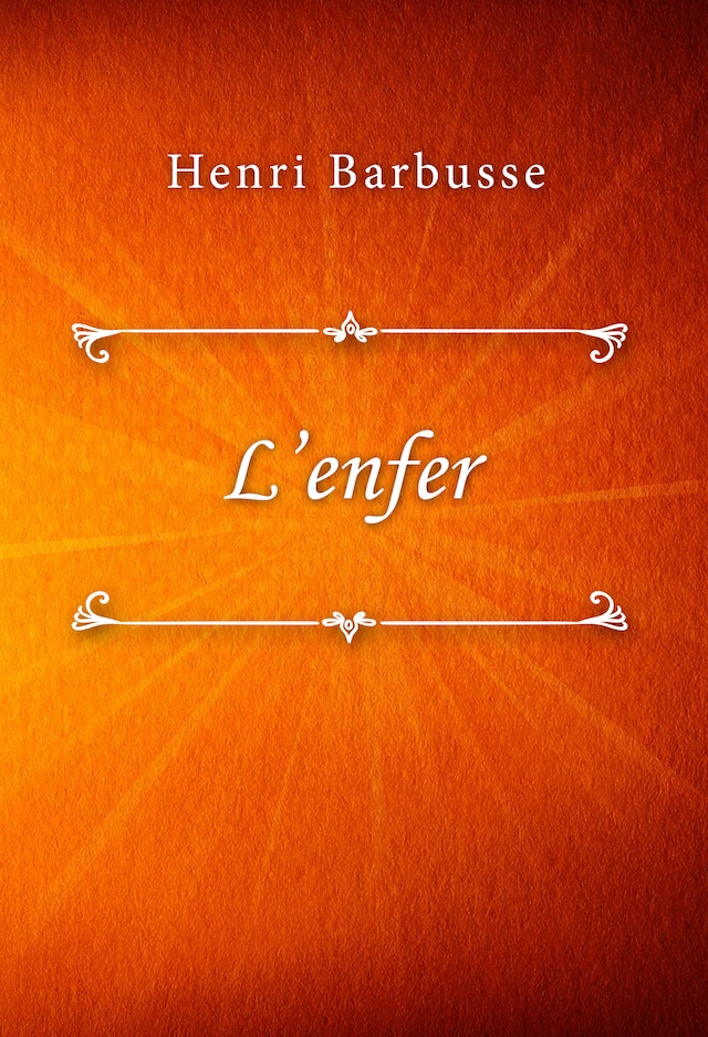 Book cover for L’enfer
