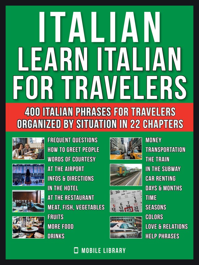 Kirjankansi teokselle Italian - Learn Italian for Travelers