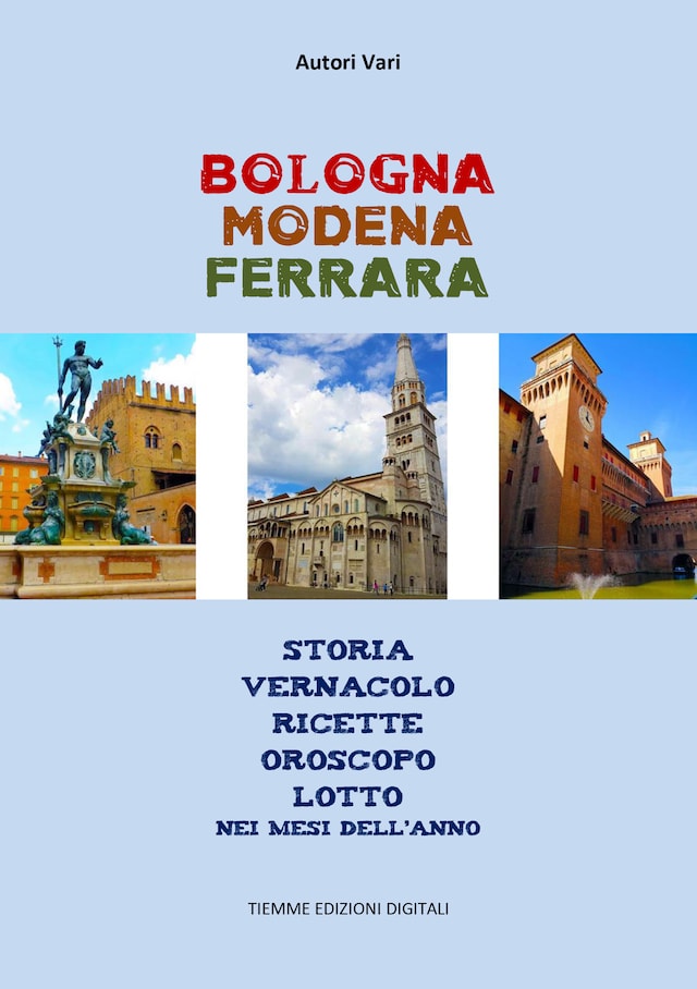 Book cover for Bologna Modena Ferrara