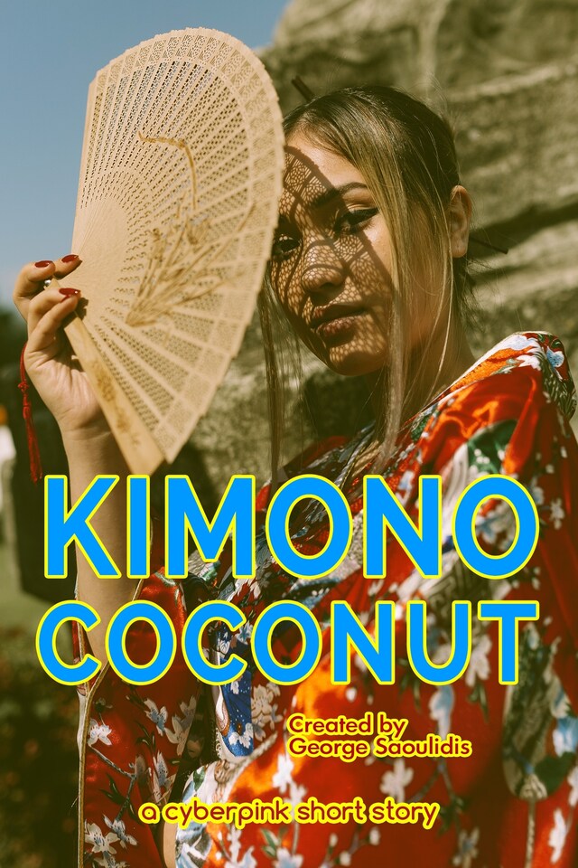 Kirjankansi teokselle Kimono Coconut