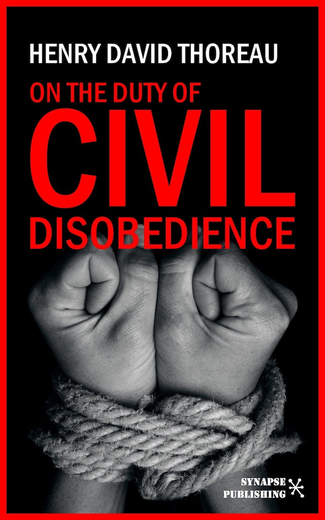 Book cover for On the duty of civil disobedience