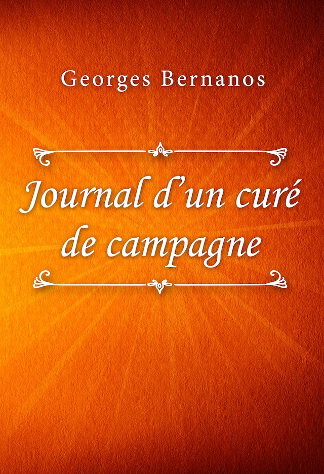 Book cover for Journal d’un curé de campagne