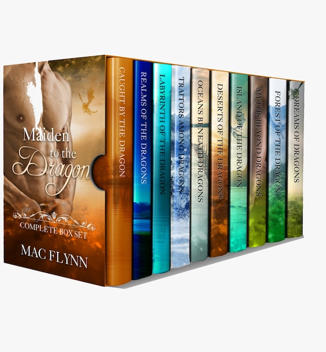 Buchcover für Maiden to the Dragon: Complete Box Set (Dragon Shifter Romance)