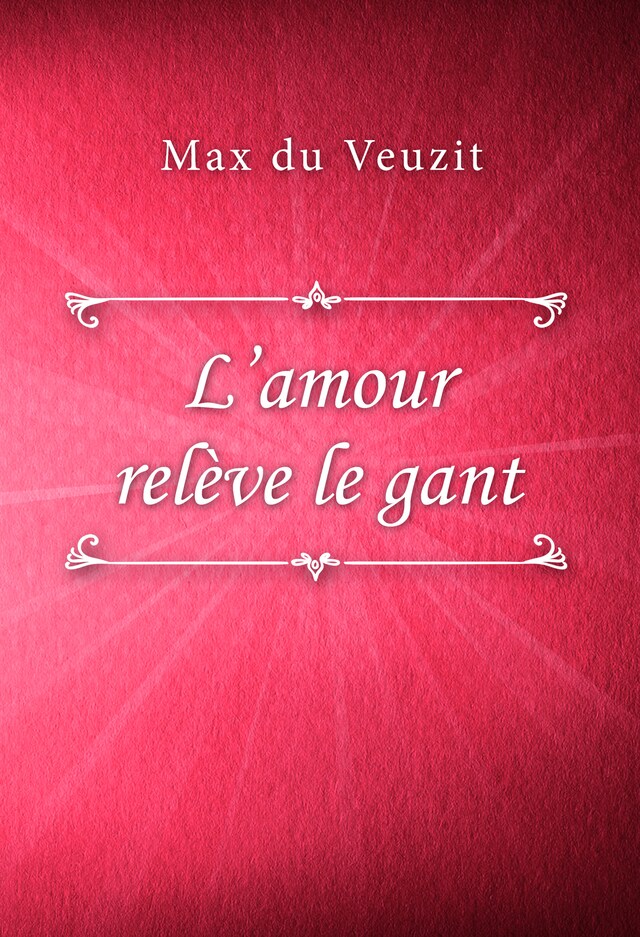 Book cover for L’amour relève le gant