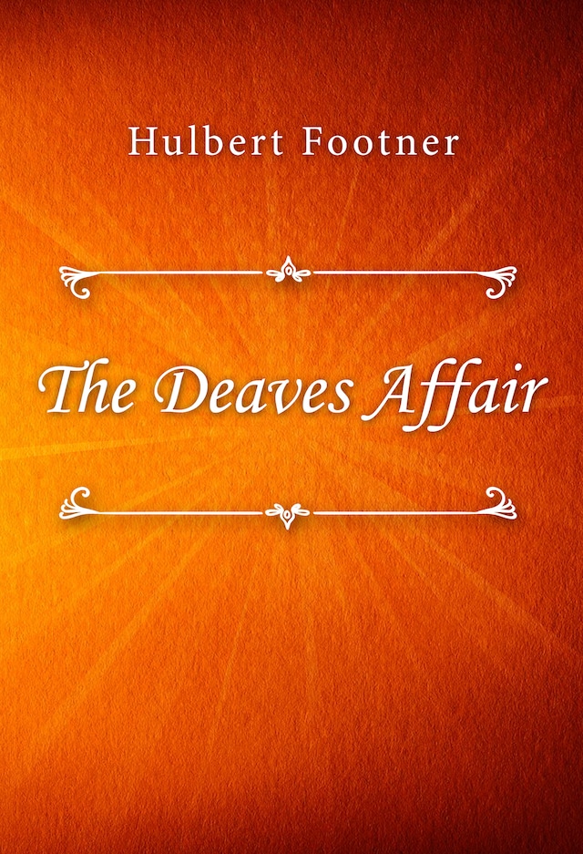 Bokomslag för The Deaves Affair