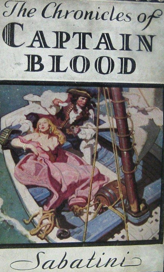 Kirjankansi teokselle The Chronicles of Captain Blood