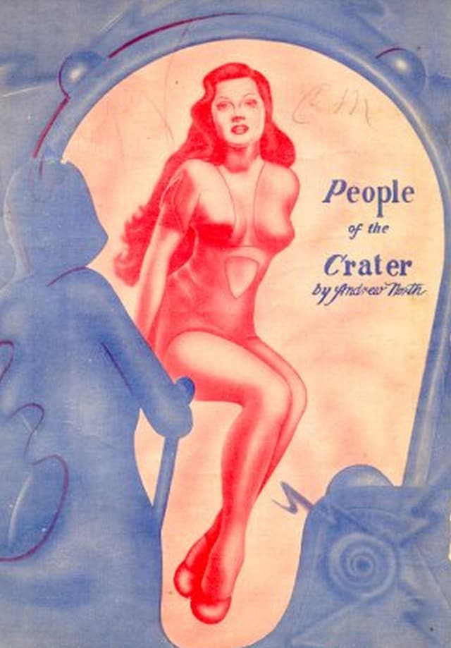Book cover for The People of the Crater
