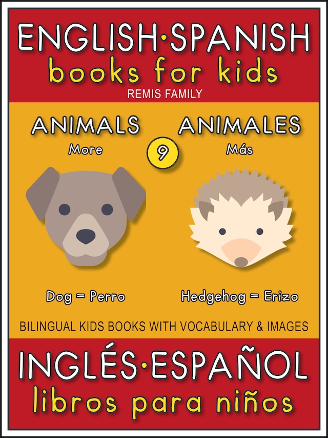 Okładka książki dla 9 - More Animals (Más Animales) - English Spanish Books for Kids (Inglés Español Libros para Niños)