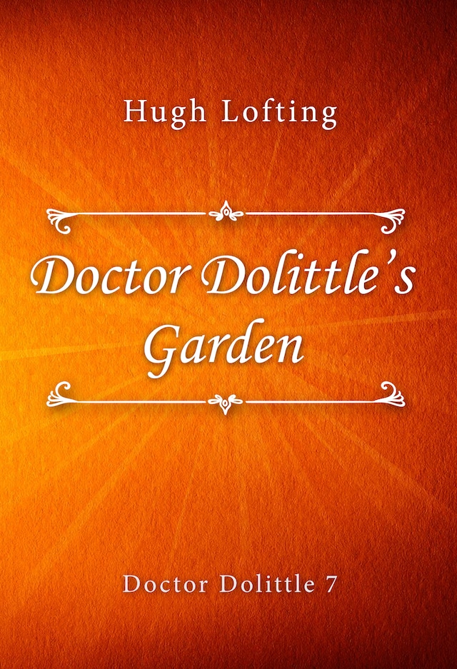 Portada de libro para Doctor Dolittle's Garden
